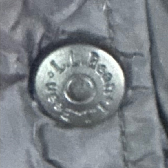 LL Bean Goose Down Black Vest - Picture 7 of 10